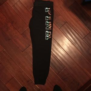 PINK bling sweatpants